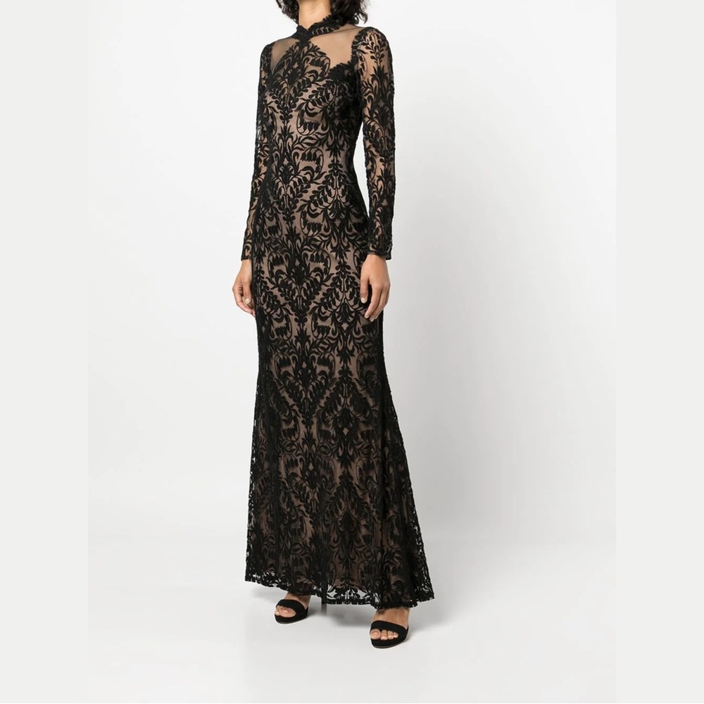 TADASHI SHOJI - DETAILED LONG SLEEVE DRESS